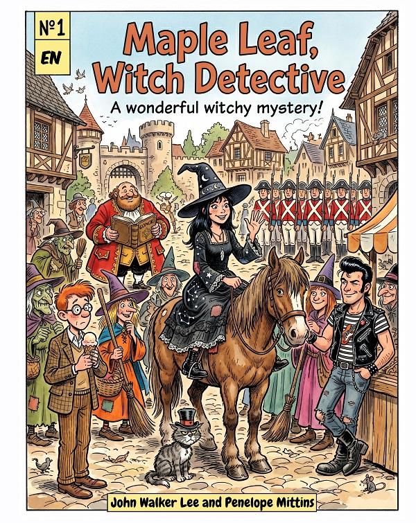 Maple Leaf Witch Detective Comic