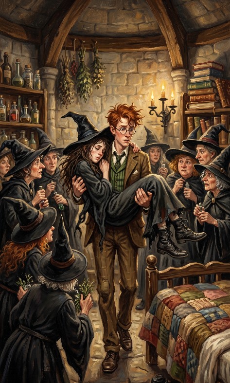 Maple Leaf and Dr Feck in Witchaven by Zenratai